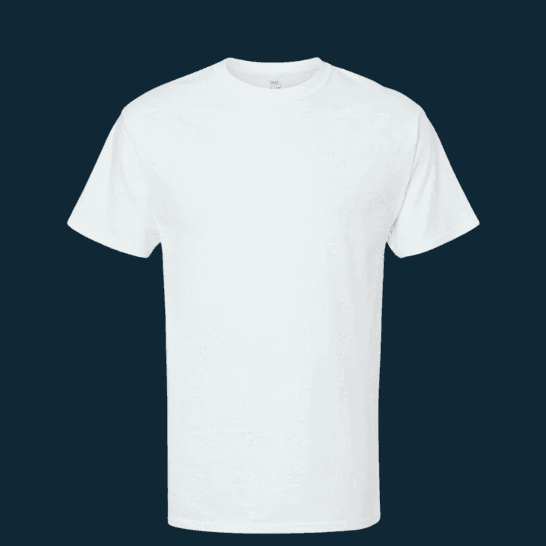 Playera cuello redondo Blanco