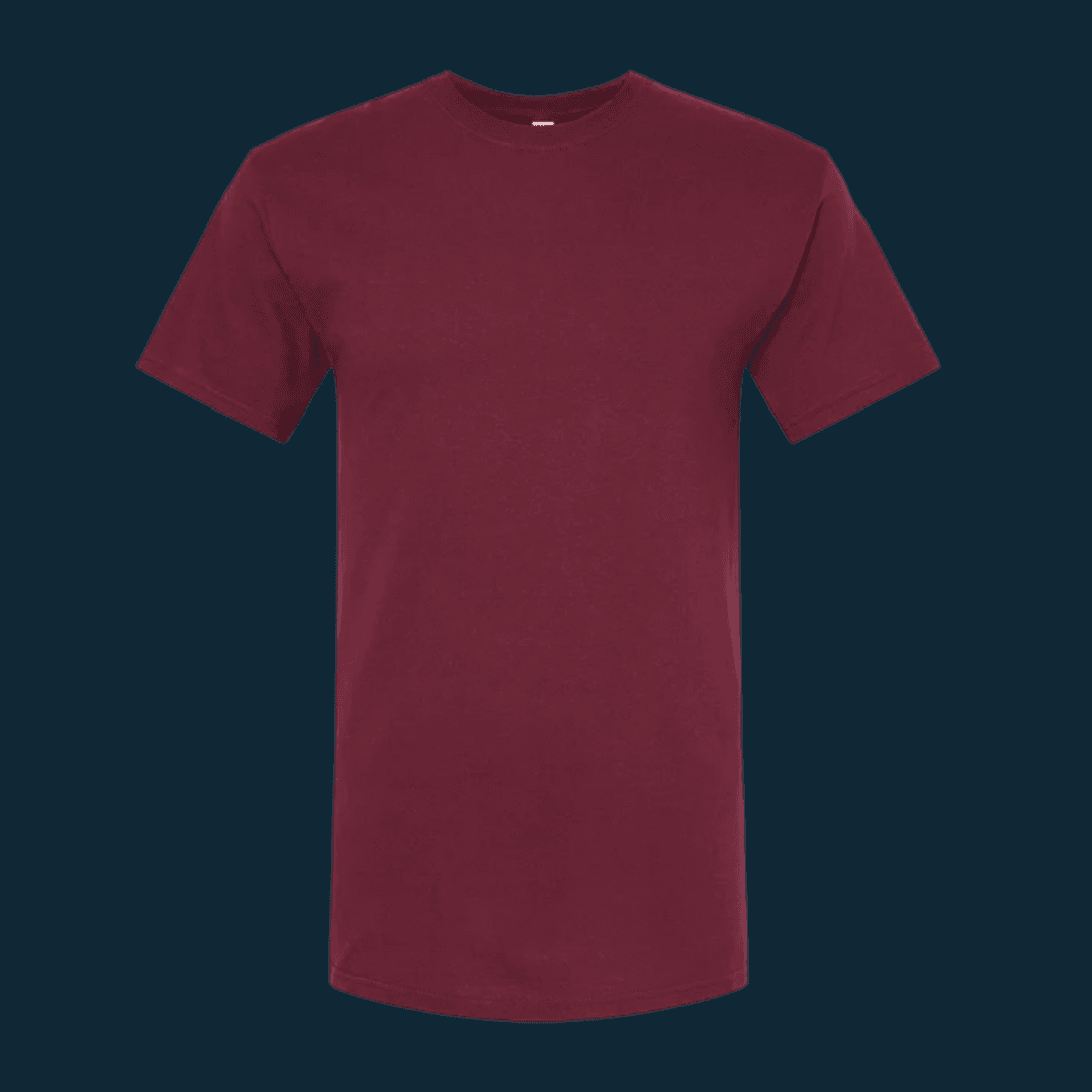 Playera cuello redondo Marrón