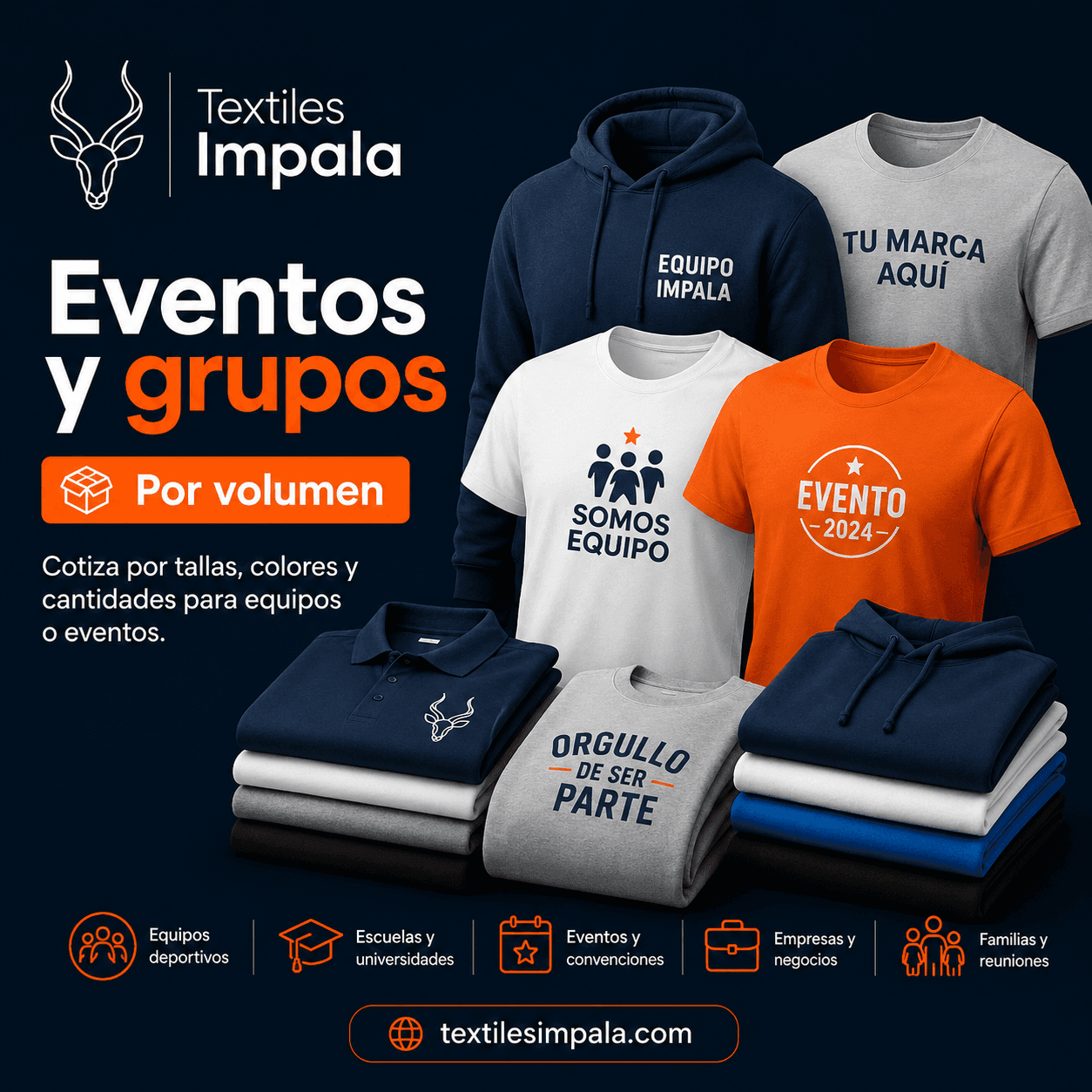 Eventos y grupos
